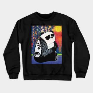 Panda Zen Master Crewneck Sweatshirt